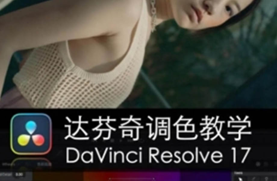 舞光弄影达芬奇调色教学DaVinci Resolve17速成教学大师指南课【画质清晰无素材】