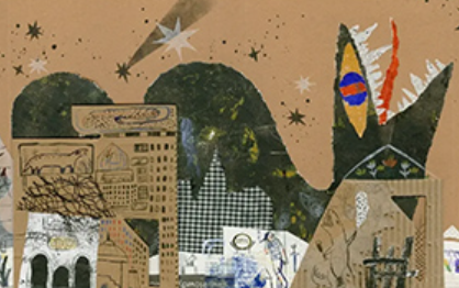 王大霜丨综合材料拼贴插画肌理实验室2023年（画质清晰无素材）