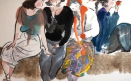 纸舍云工坊第二期插图基础技法演示与讲解