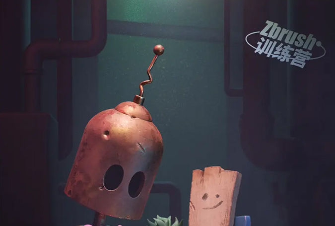 尹大大虾米Zbrush训练营06期2023年（画质清晰带素材）