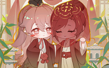 兔扣古风Q版插画课（画质清晰带课件笔刷）