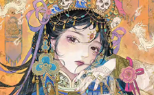 南栀子国风人物插画班2024年（高清画质带素材）