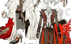 刘大狸子服饰设计立绘专项课2023年（画质清晰有素材）